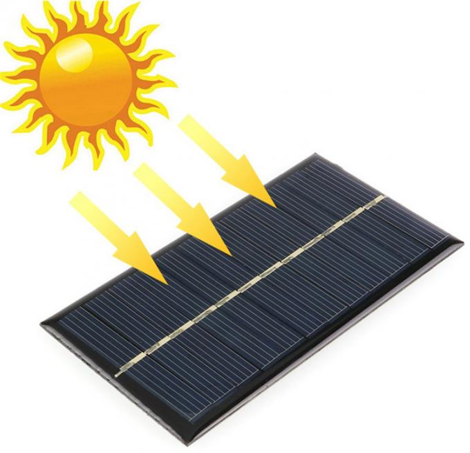 پانل های خورشیدی 12 سلولی Epoxy 1W 6v 9v 12 ولت 1