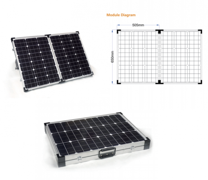 پانل های خورشیدی کوچک قابل حمل تاشو 0