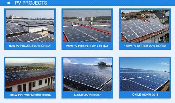 پانل های خورشیدی پلاستیک خورشیدی 5BB 300w 310w 320w PV Solar 0