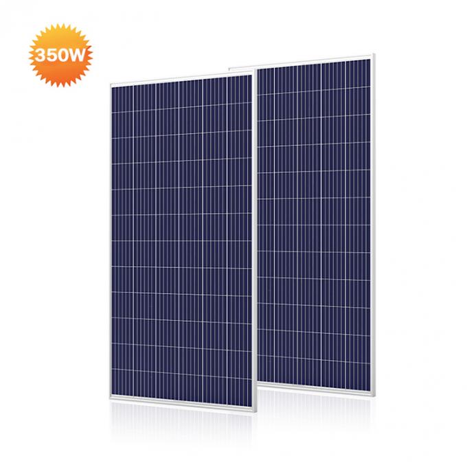 پانل های خورشیدی PV کریستالی PV سایز بزرگ 350 وات 0