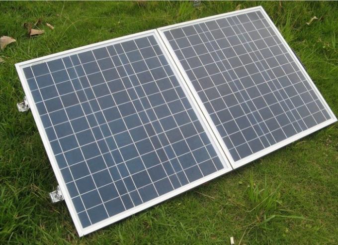 پانل های خورشیدی قابل حمل 120w قابل حمل با سیلیکون پلی کریستالی 0