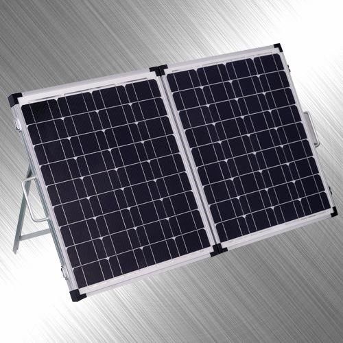 پانل های خورشیدی تاشو 100W تک قطبی برای کمپینگ 0