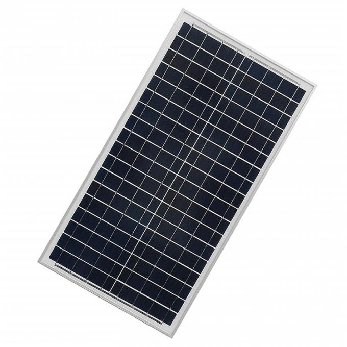 پانل های خورشیدی چند لایه 30 وات 18 ولت برای نور خورشیدی 2